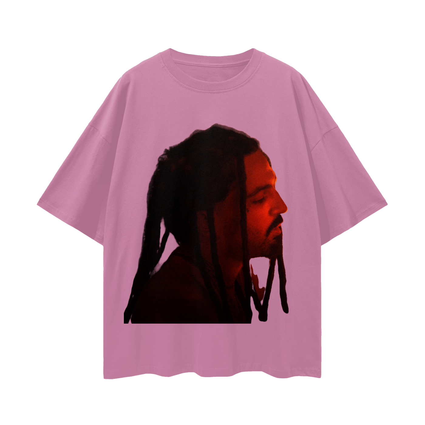 $kinny Red Room Drop Shoulder T-Shirt