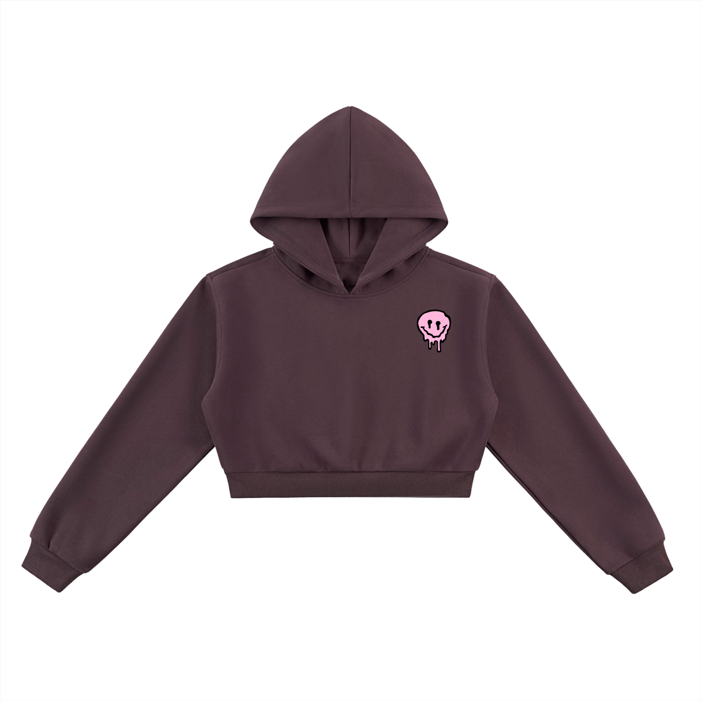 PINKYFACE Cropped Top Women's Hoodie