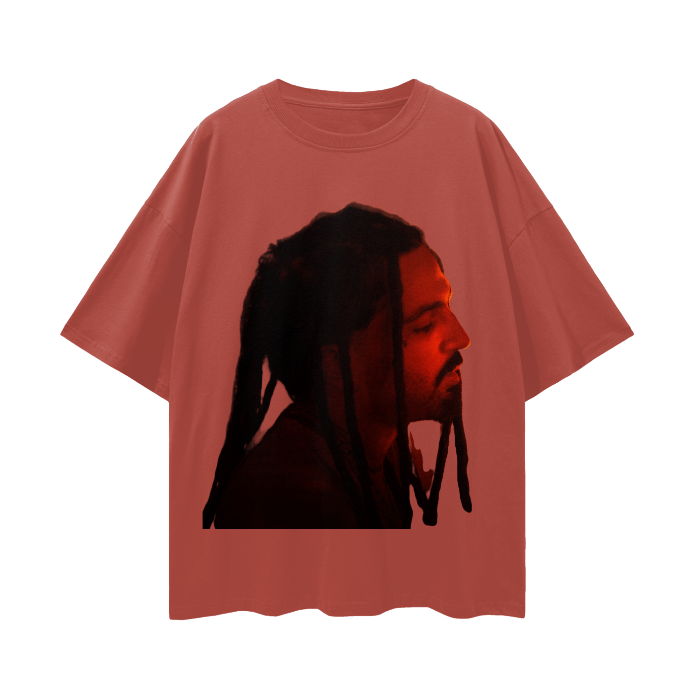 $kinny Red Room Drop Shoulder T-Shirt