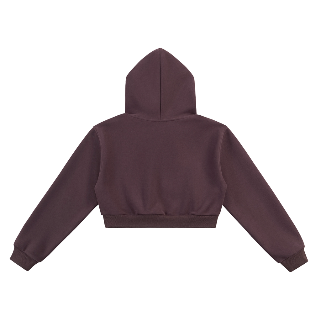 PINKYFACE Cropped Top Women's Hoodie