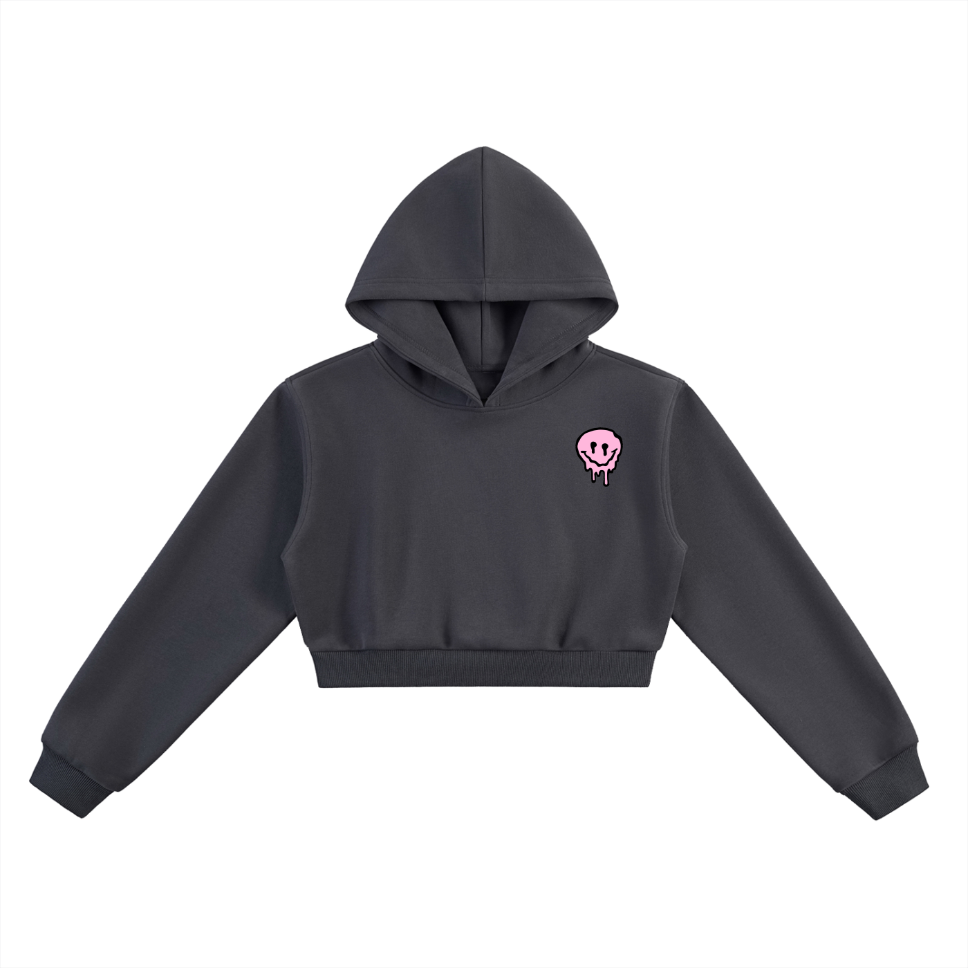 PINKYFACE Cropped Top Women's Hoodie
