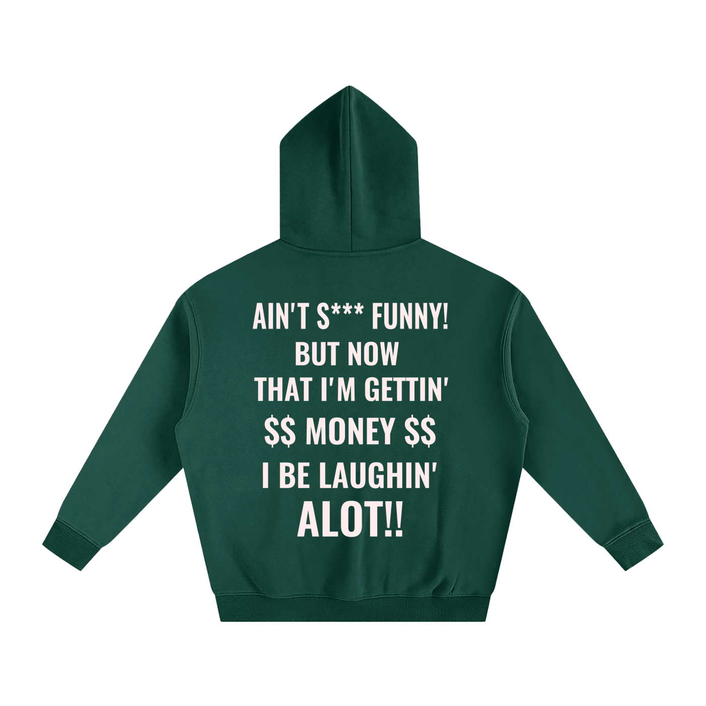 $kinny Arabic Money Bear Hoodie