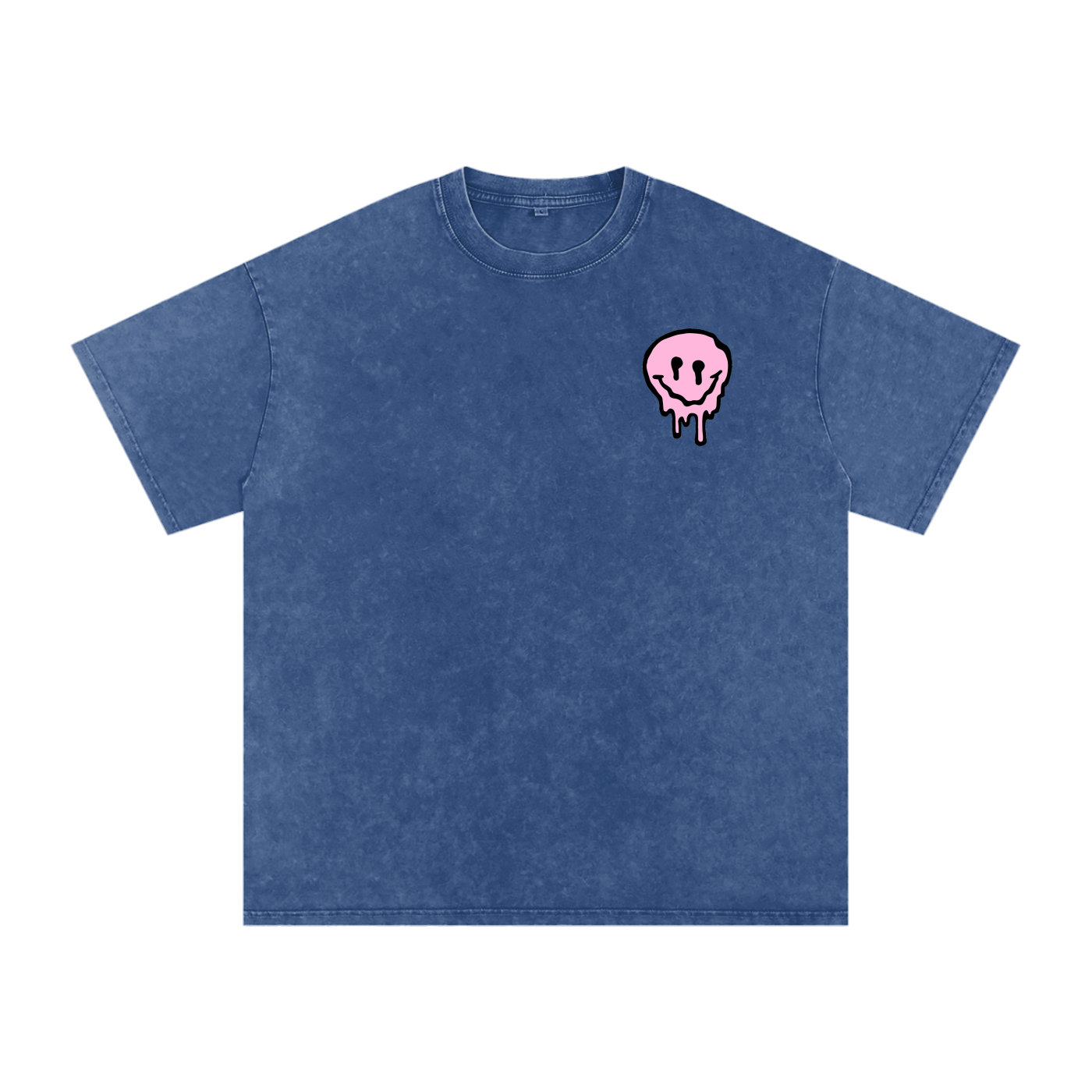 PINKYFACE Snow Washed Oversized T-Shirt