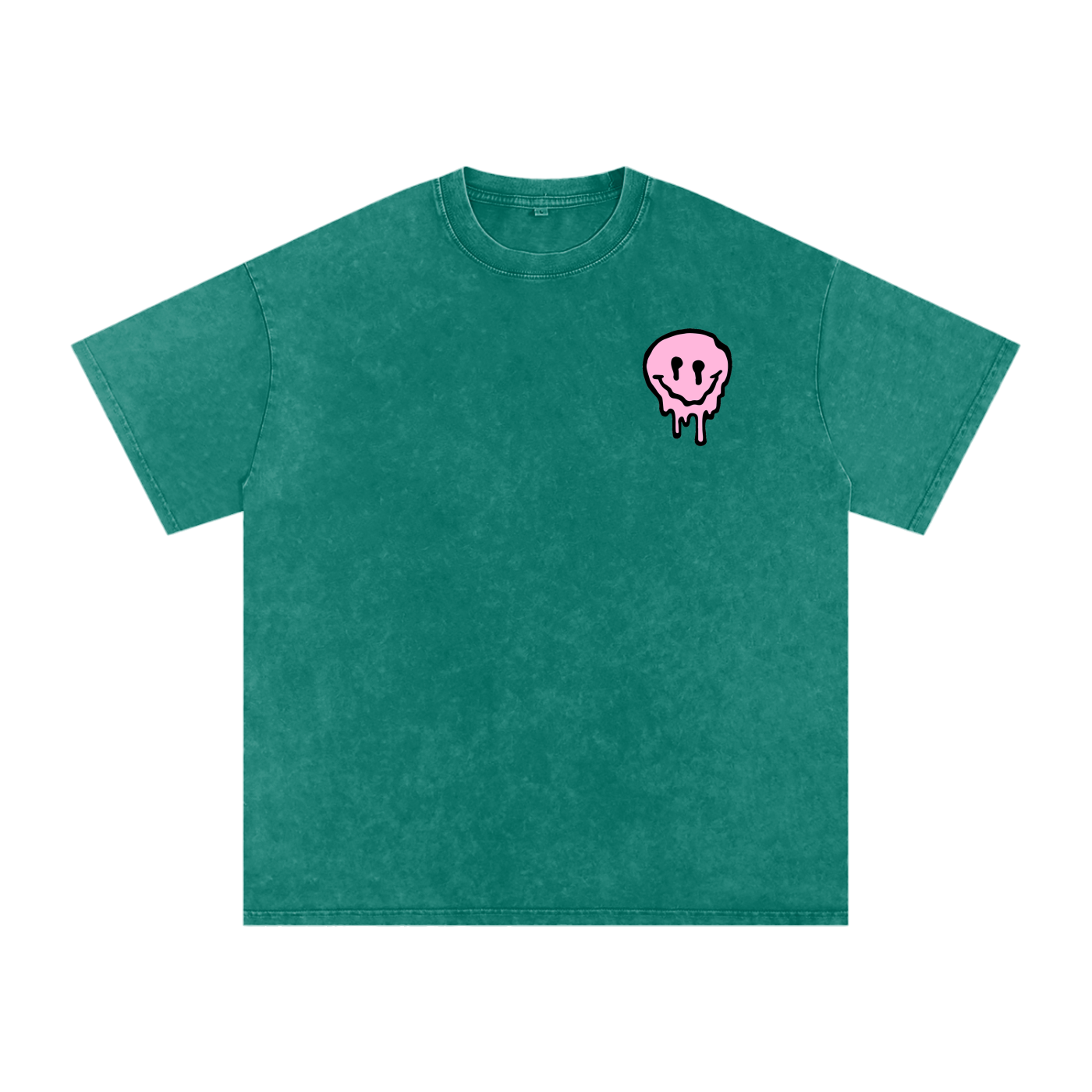 PINKYFACE Snow Washed Oversized T-Shirt