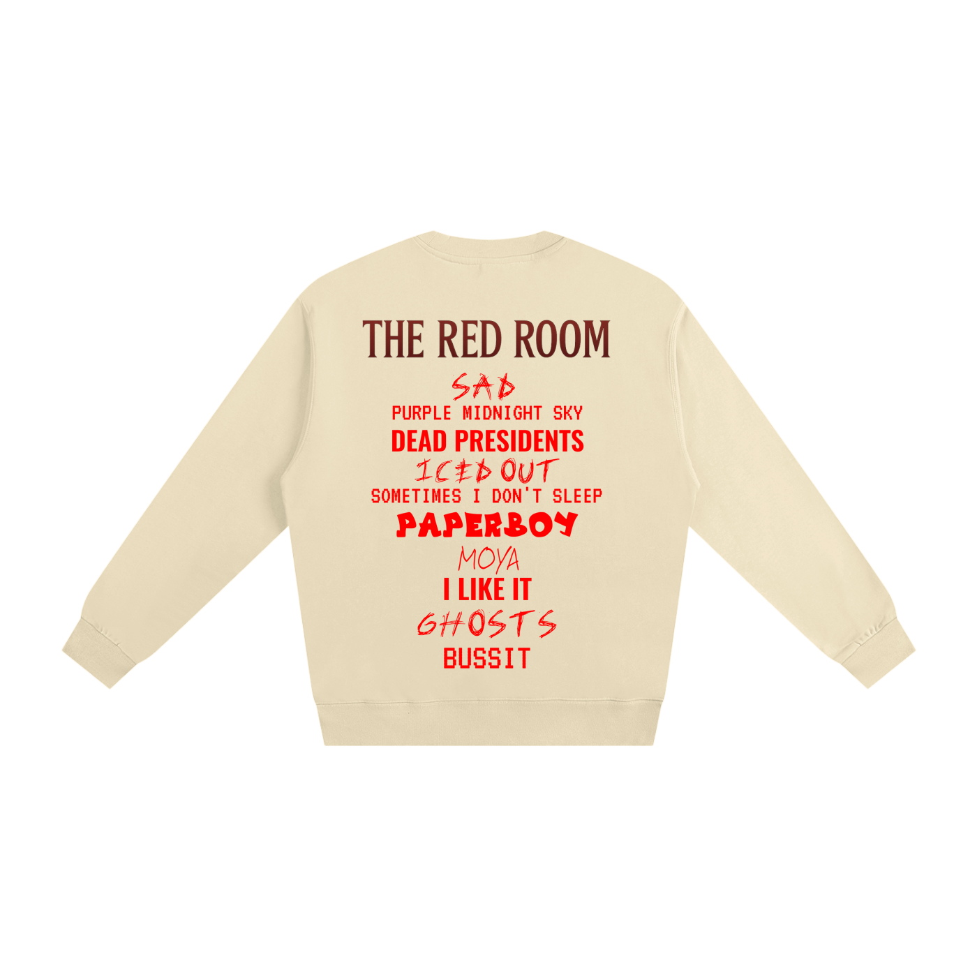 $kinny Red Room Sweatshirt
