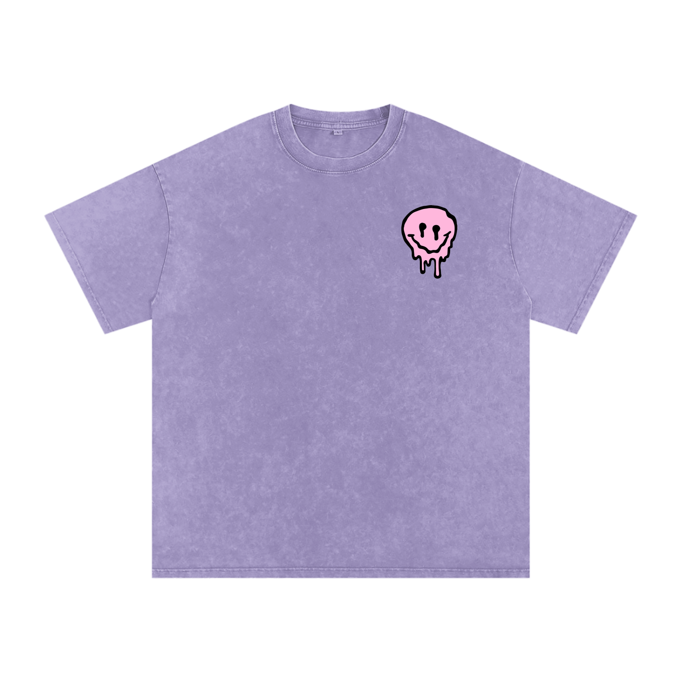 PINKYFACE Snow Washed Oversized T-Shirt