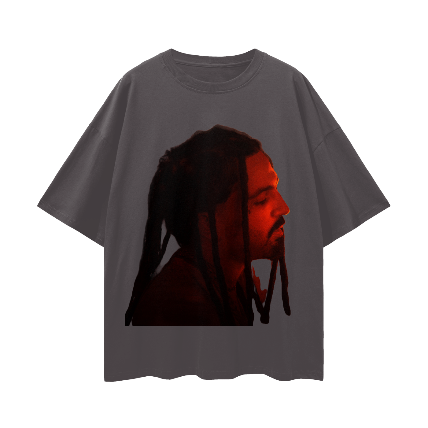 $kinny Red Room Drop Shoulder T-Shirt