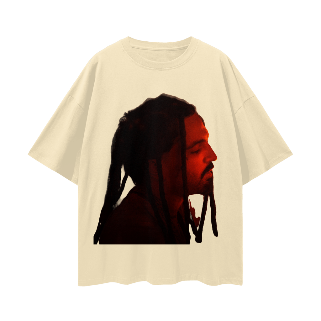 $kinny Red Room Drop Shoulder T-Shirt