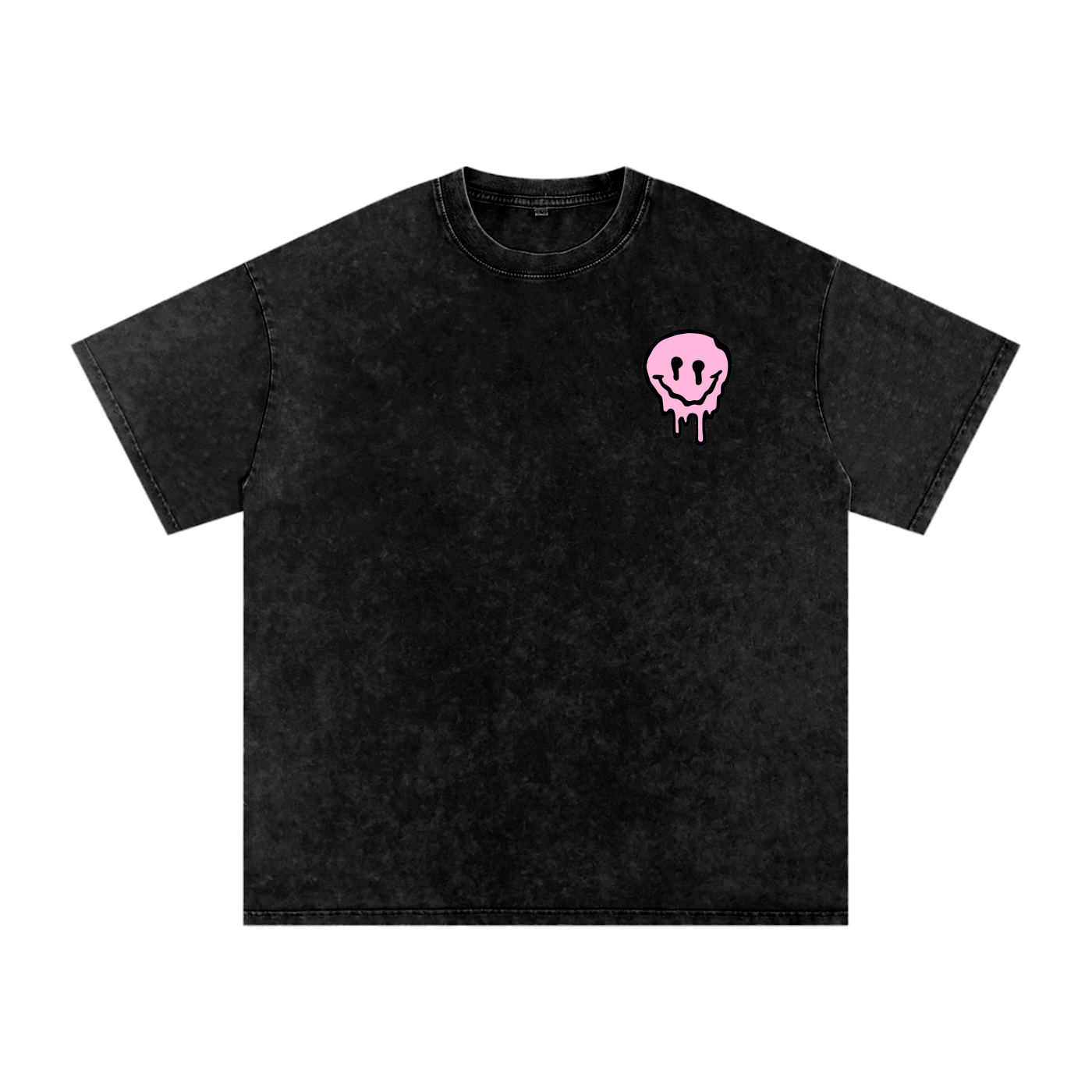 PINKYFACE Snow Washed Oversized T-Shirt