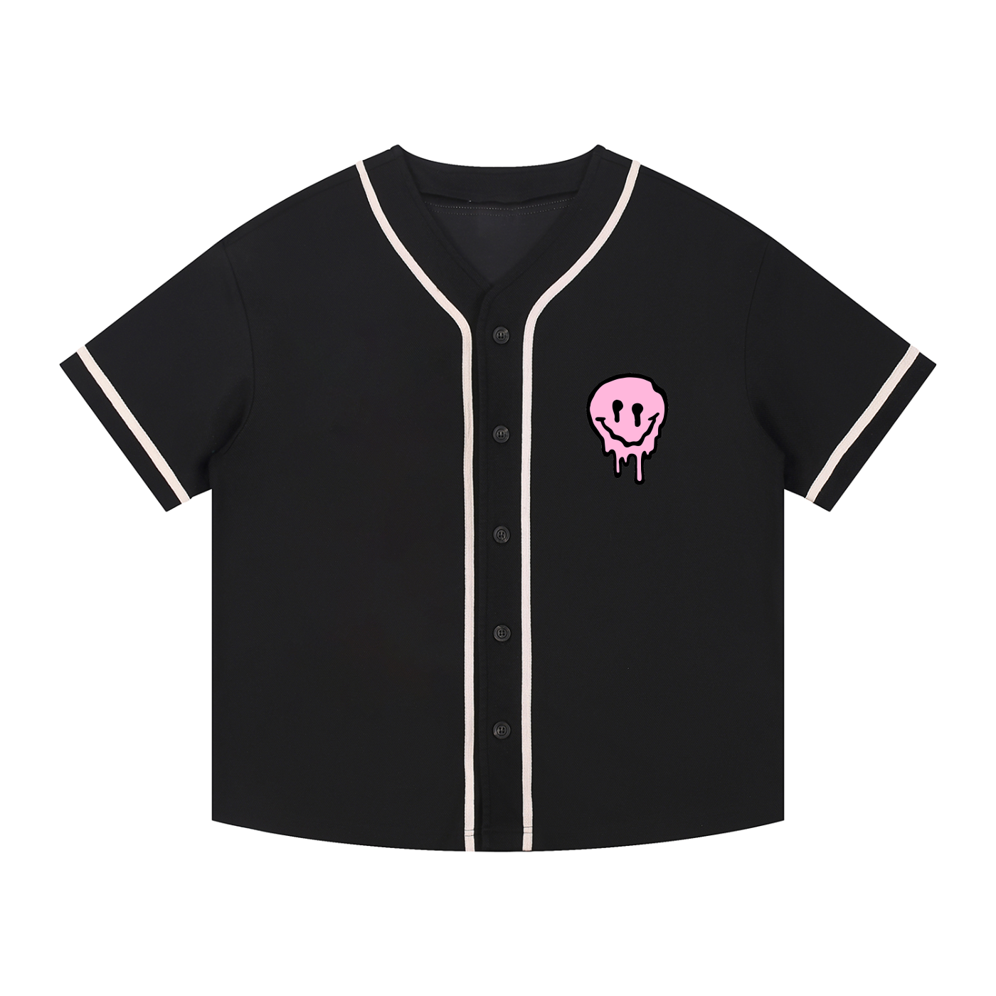 PINKYFACE Button Jersey
