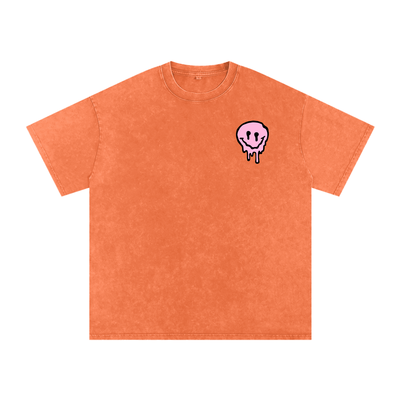 PINKYFACE Snow Washed Oversized T-Shirt