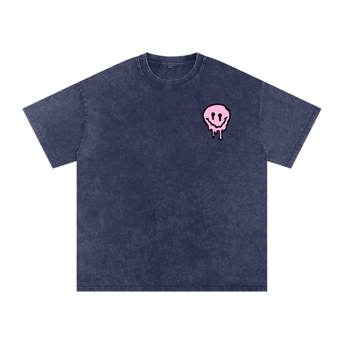 PINKYFACE Snow Washed Oversized T-Shirt
