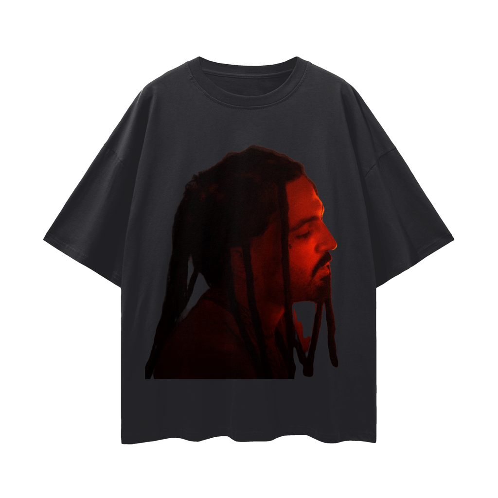$kinny Red Room Drop Shoulder T-Shirt
