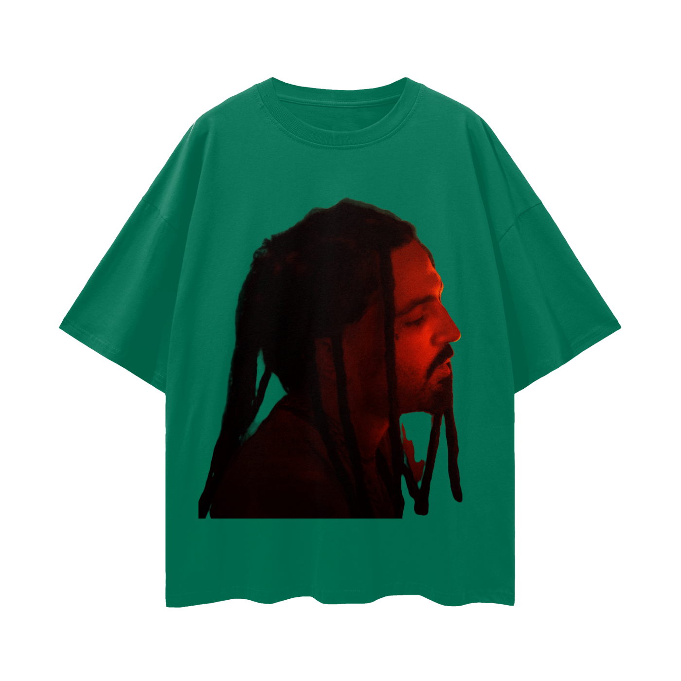 $kinny Red Room Drop Shoulder T-Shirt