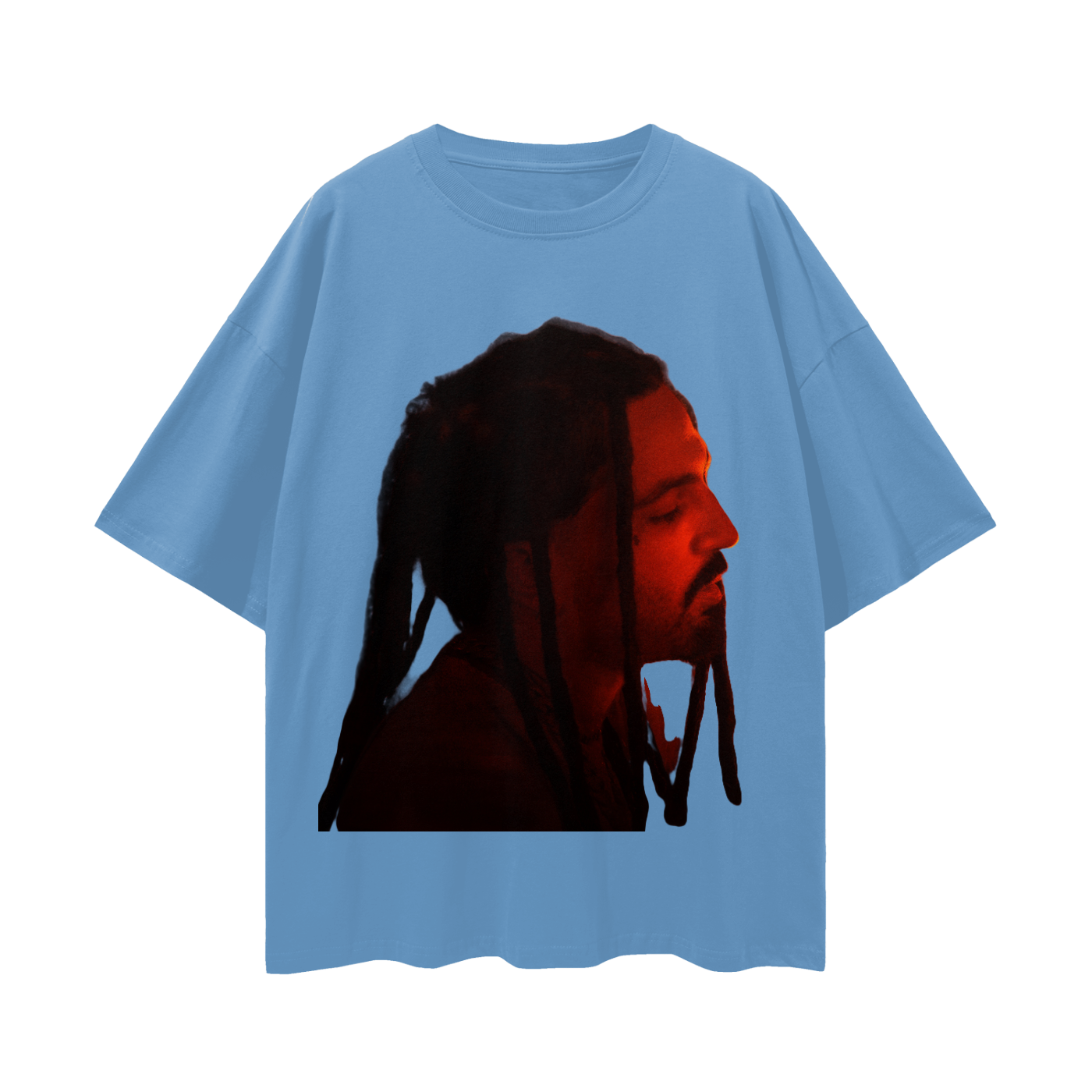 $kinny Red Room Drop Shoulder T-Shirt