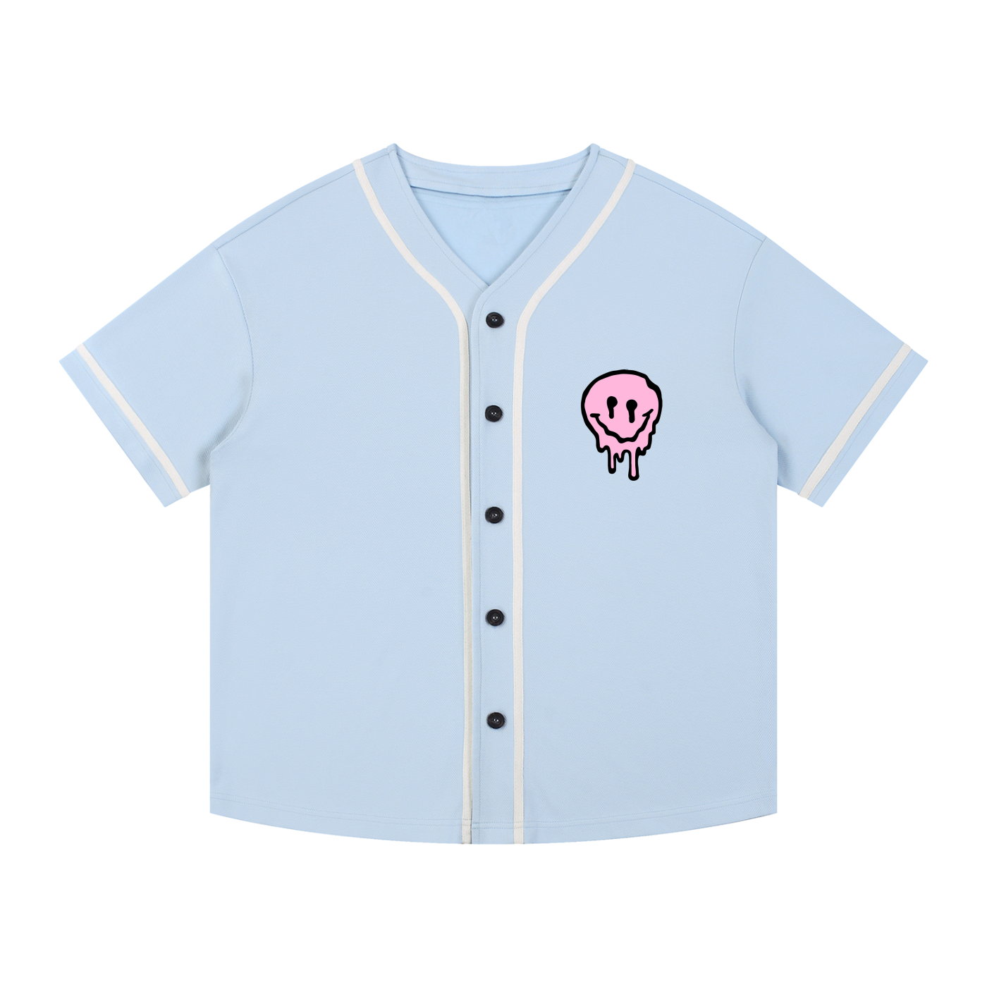 PINKYFACE Button Jersey
