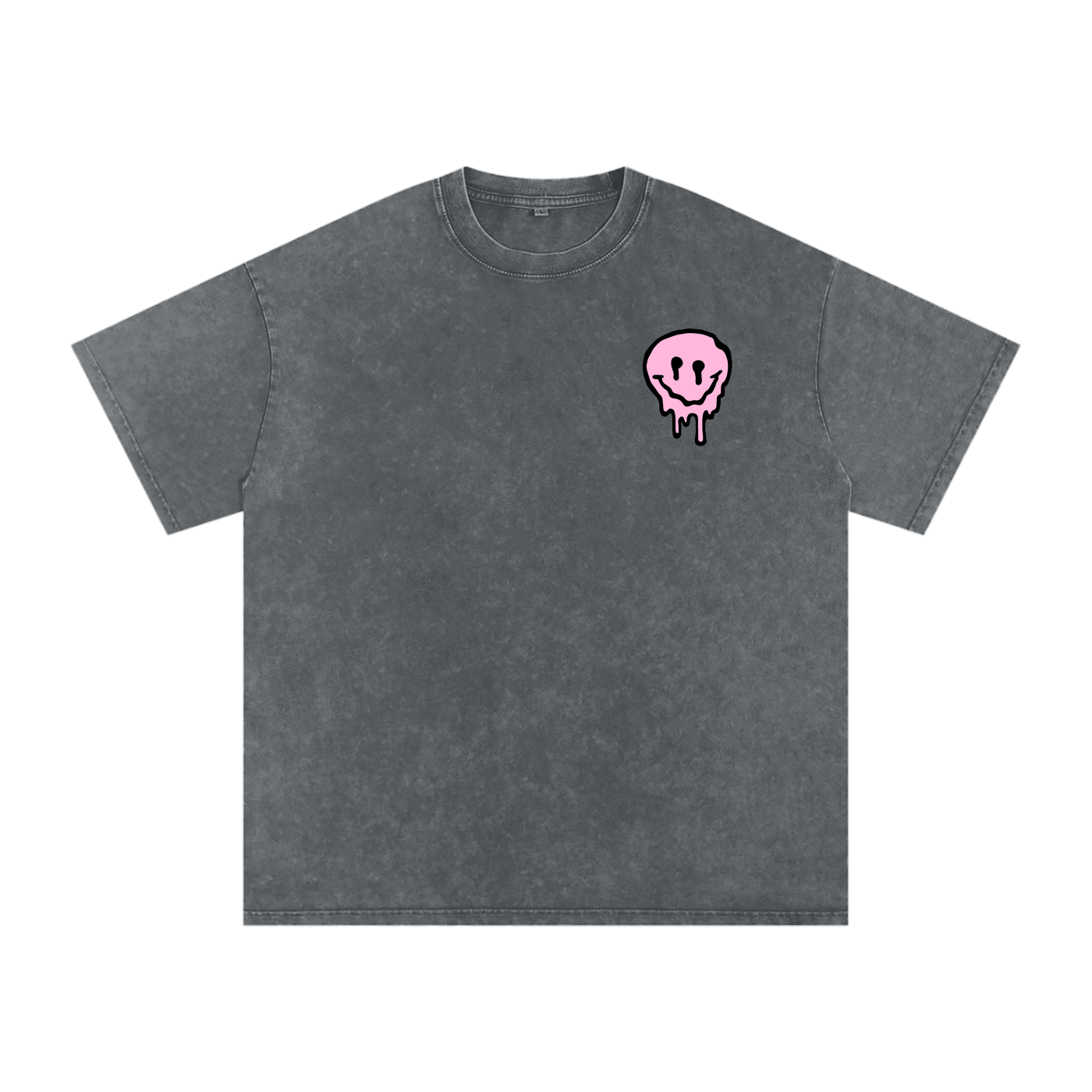 PINKYFACE Snow Washed Oversized T-Shirt