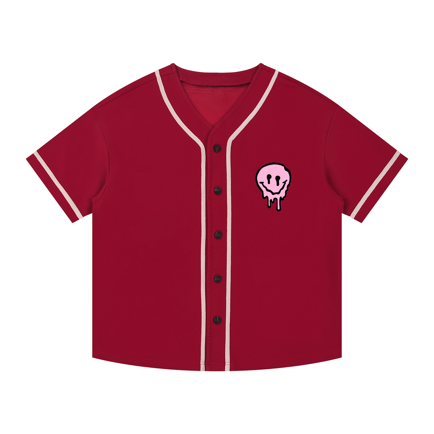 PINKYFACE Button Jersey