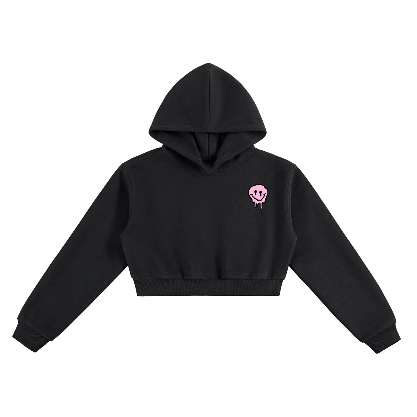 PINKYFACE Cropped Top Women's Hoodie