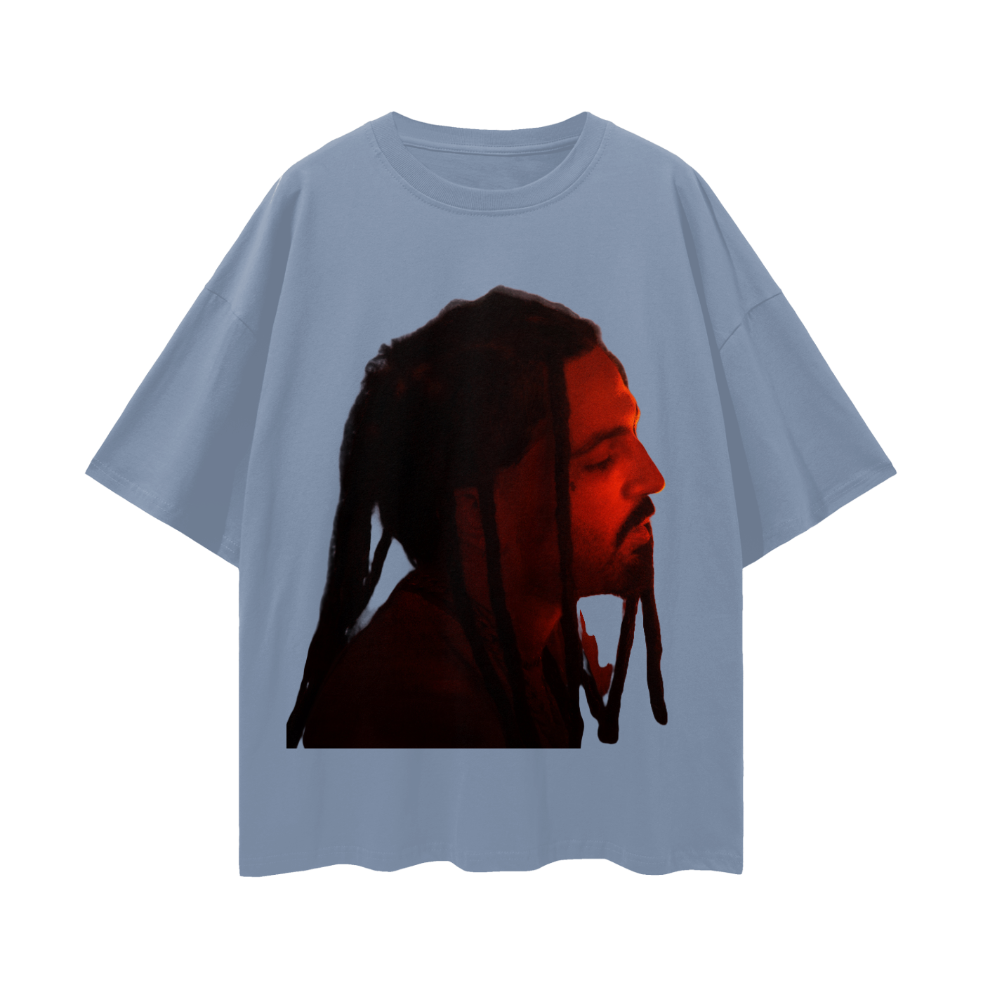 $kinny Red Room Drop Shoulder T-Shirt