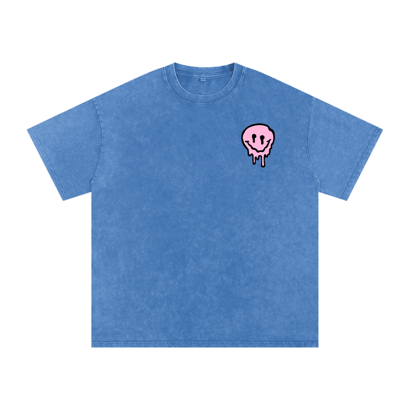 PINKYFACE Snow Washed Oversized T-Shirt