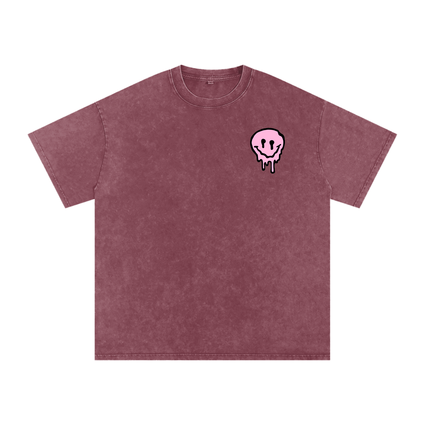 PINKYFACE Snow Washed Oversized T-Shirt